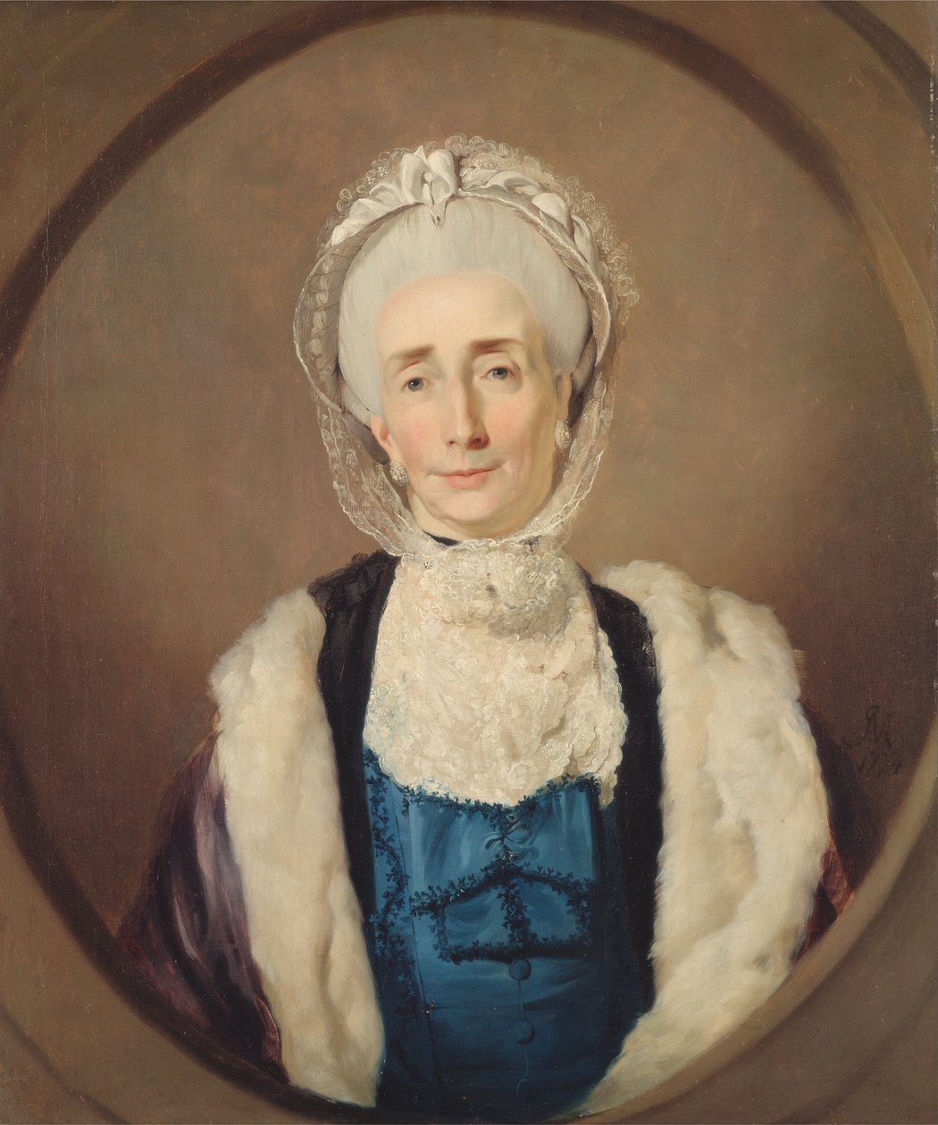 Pani. Lushington autorstwa John Hamilton Mortimer