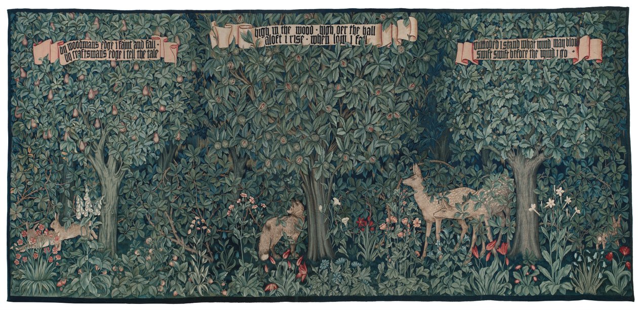 Gobelin- Zieleń autorstwa John Henry Dearle