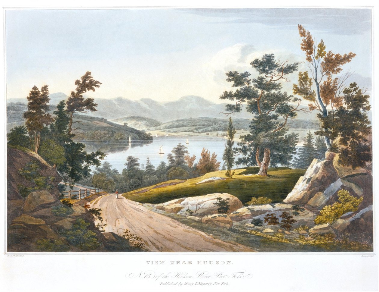 Zobacz w pobliżu Hudson autorstwa John Hill