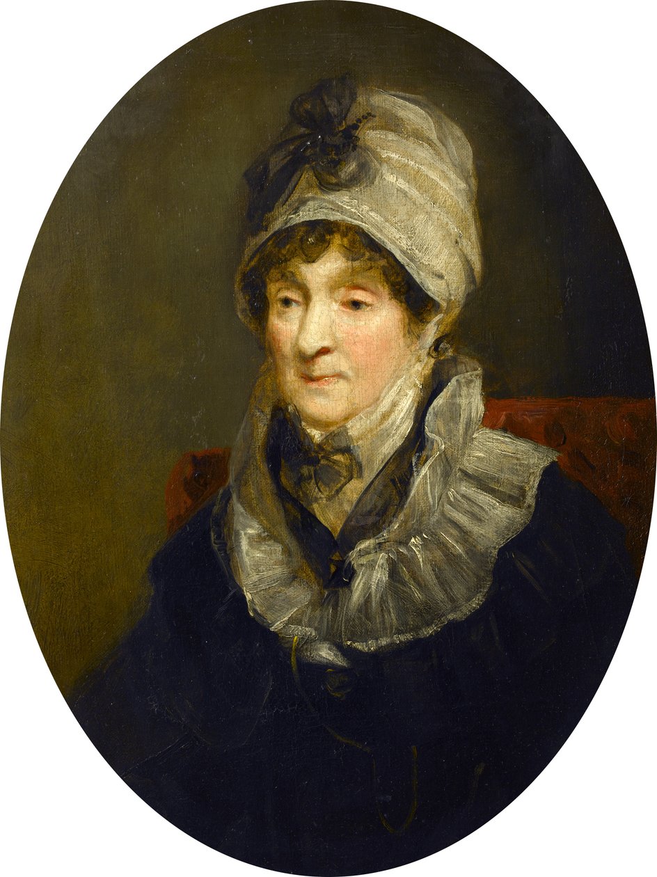 Portret damy (pani Parry, matki sir W.E. Parry