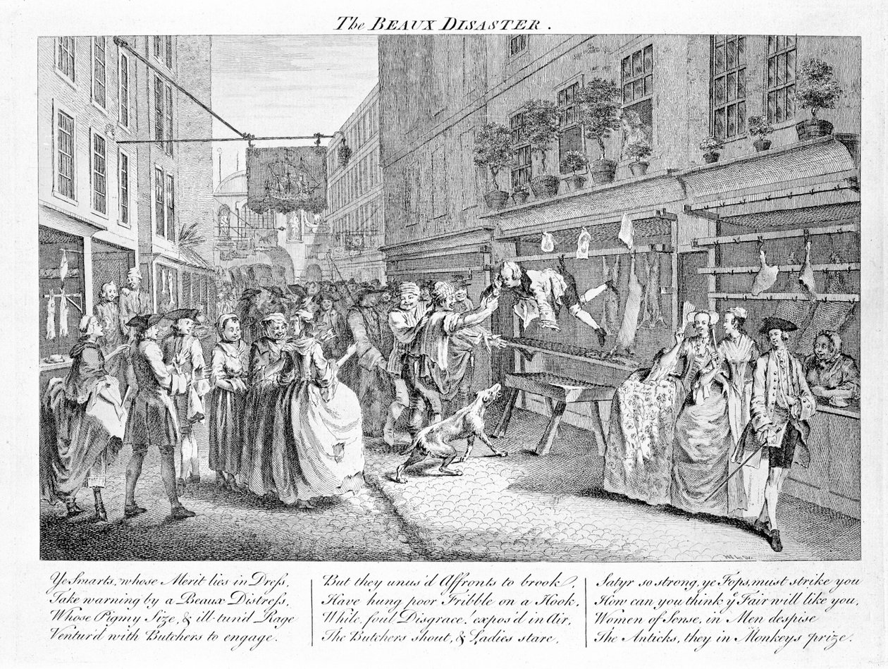 Katastrofa beaux, 1747 autorstwa John June