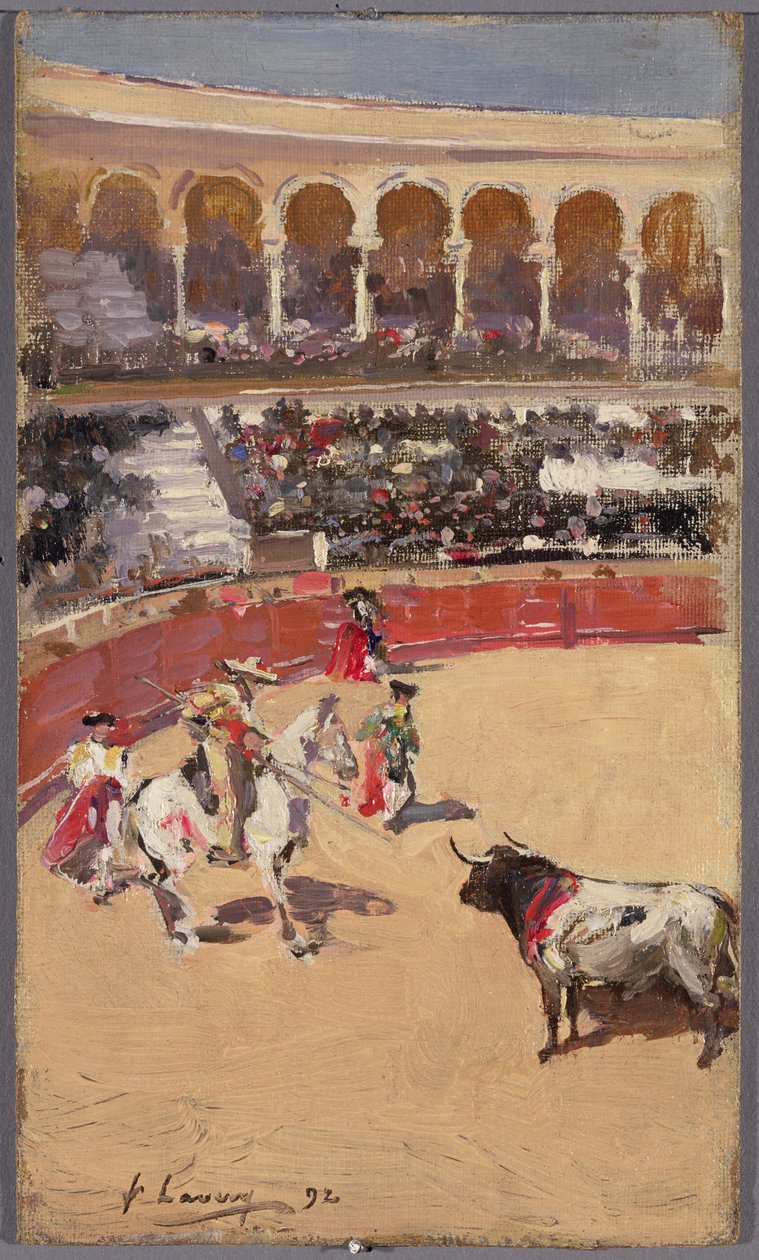 Szturm, 1892 autorstwa John Lavery