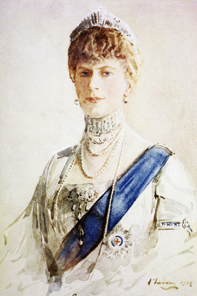 Maria z Teck autorstwa John Lavery