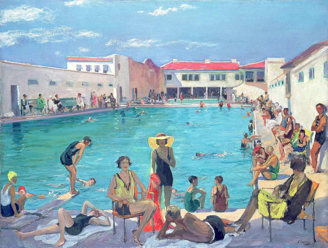 Zima na Florydzie autorstwa John Lavery