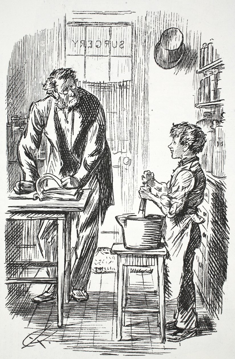 Medycyna uziemiająca autorstwa John Leech