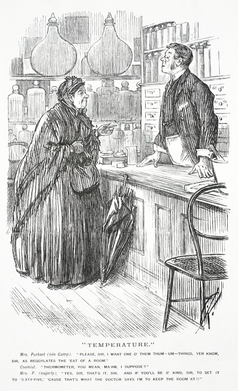 Temperatura autorstwa John Leech