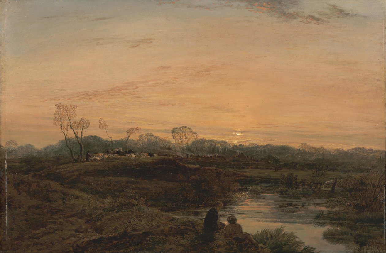 Wieczór, Bayswater autorstwa John Linnell