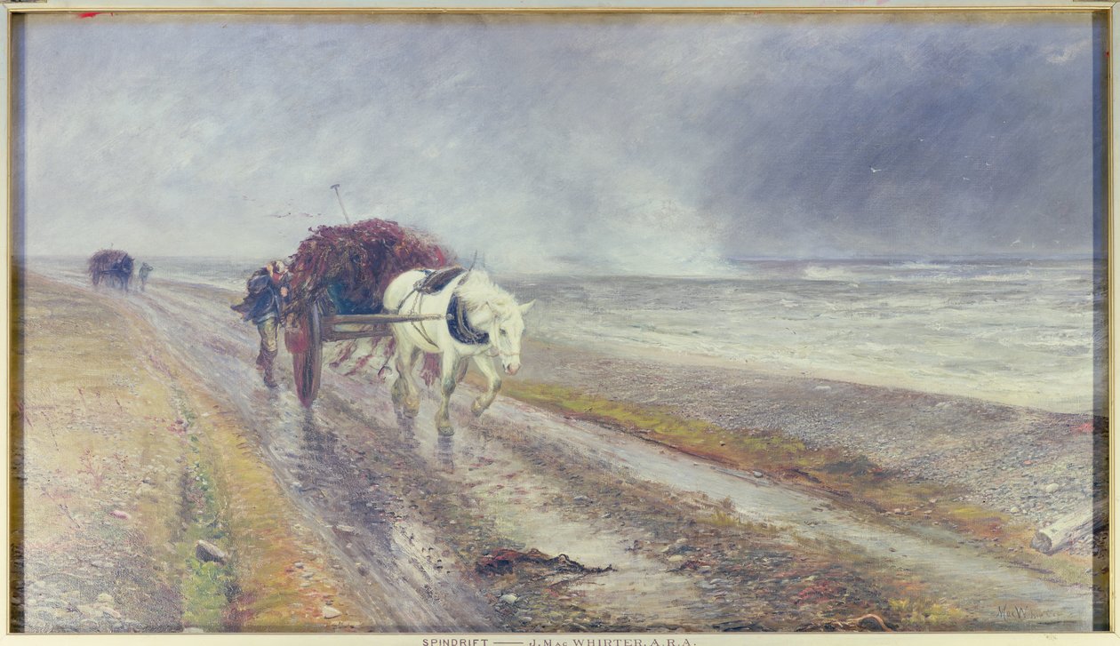 Przędzalnictwo, 1876 autorstwa John MacWhirter