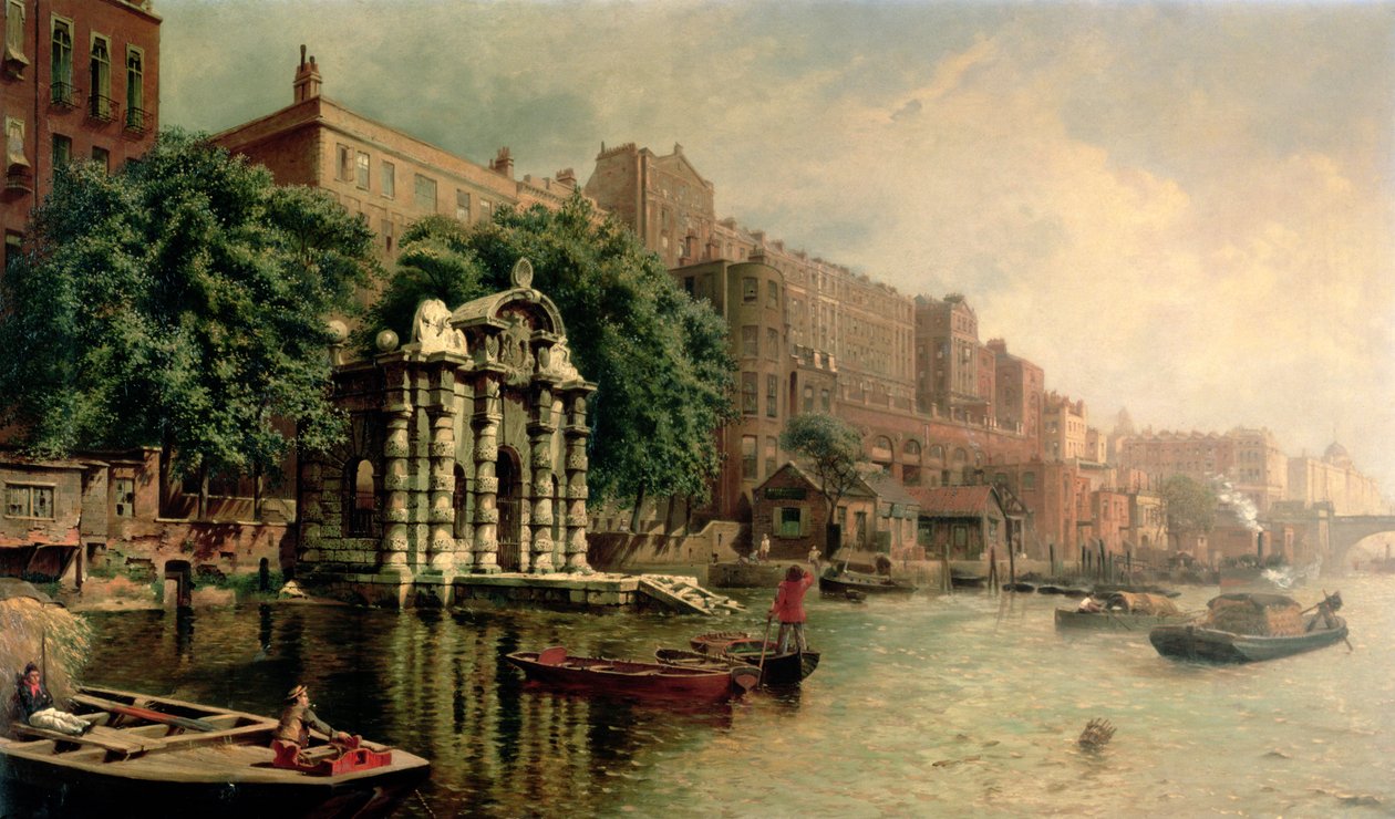 Old York Gate, Adelphi (olej) autorstwa John O