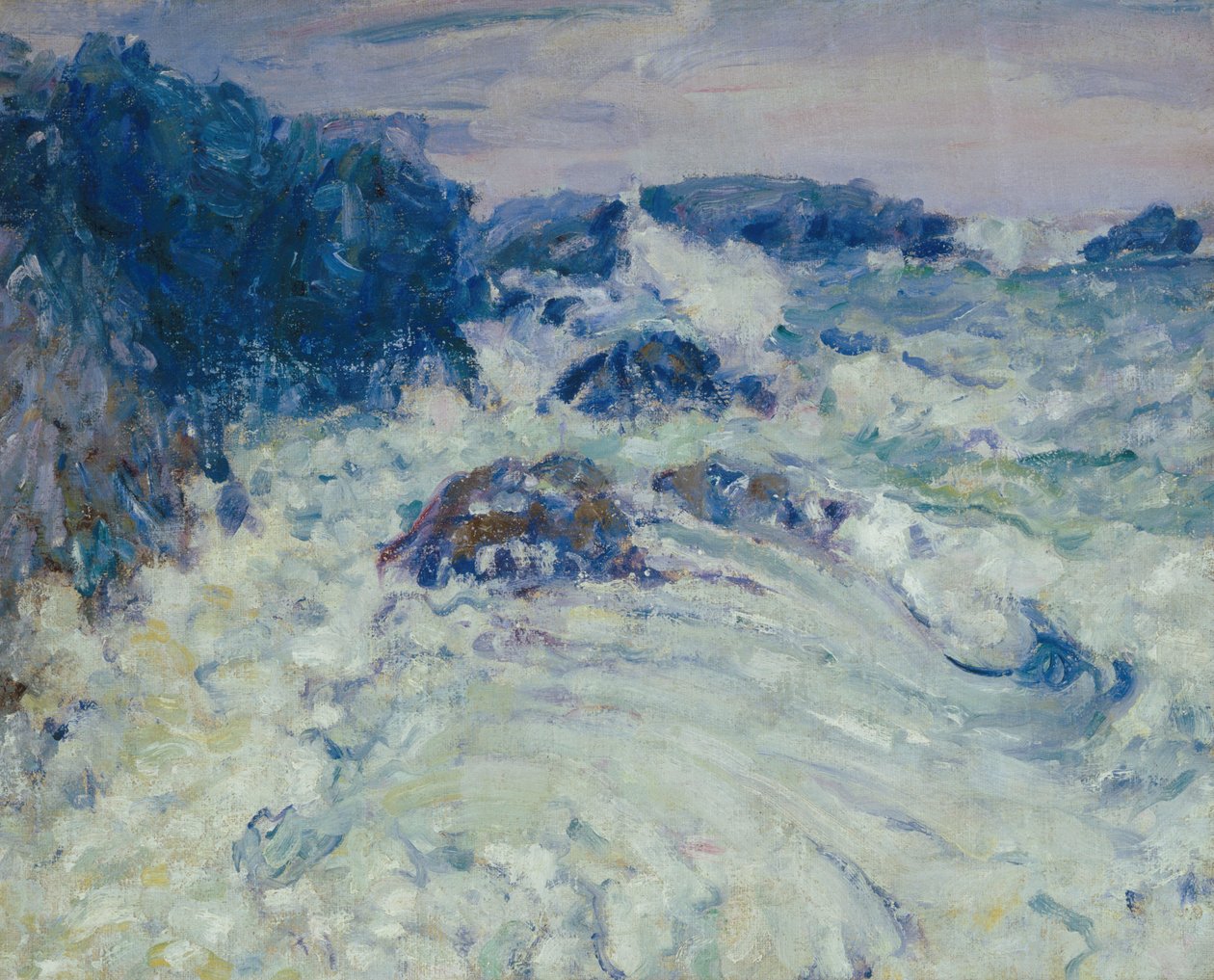 Wzburzone morze, Morestil autorstwa John Peter Russell