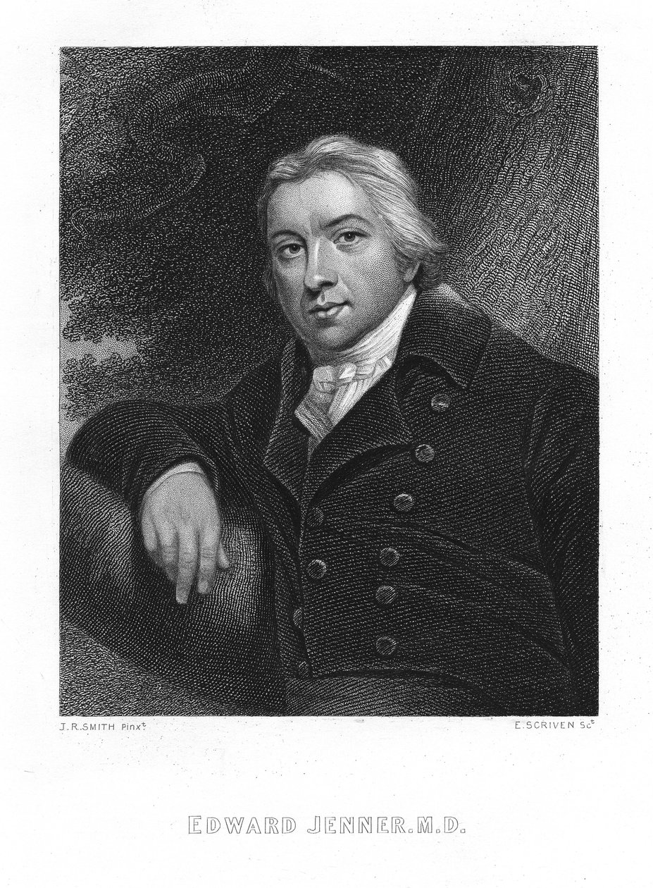 Edward Jenner, grawerowane przez E. Scriven autorstwa John Raphael Smith