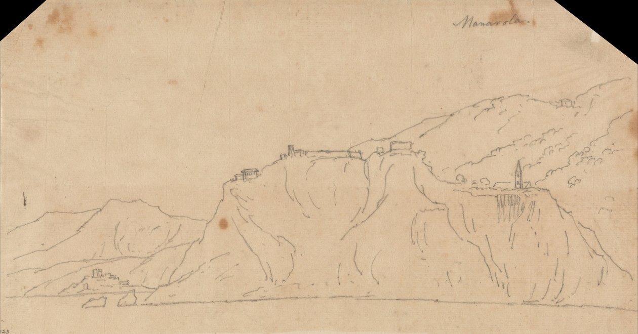 Manarola autorstwa John Robert Cozens