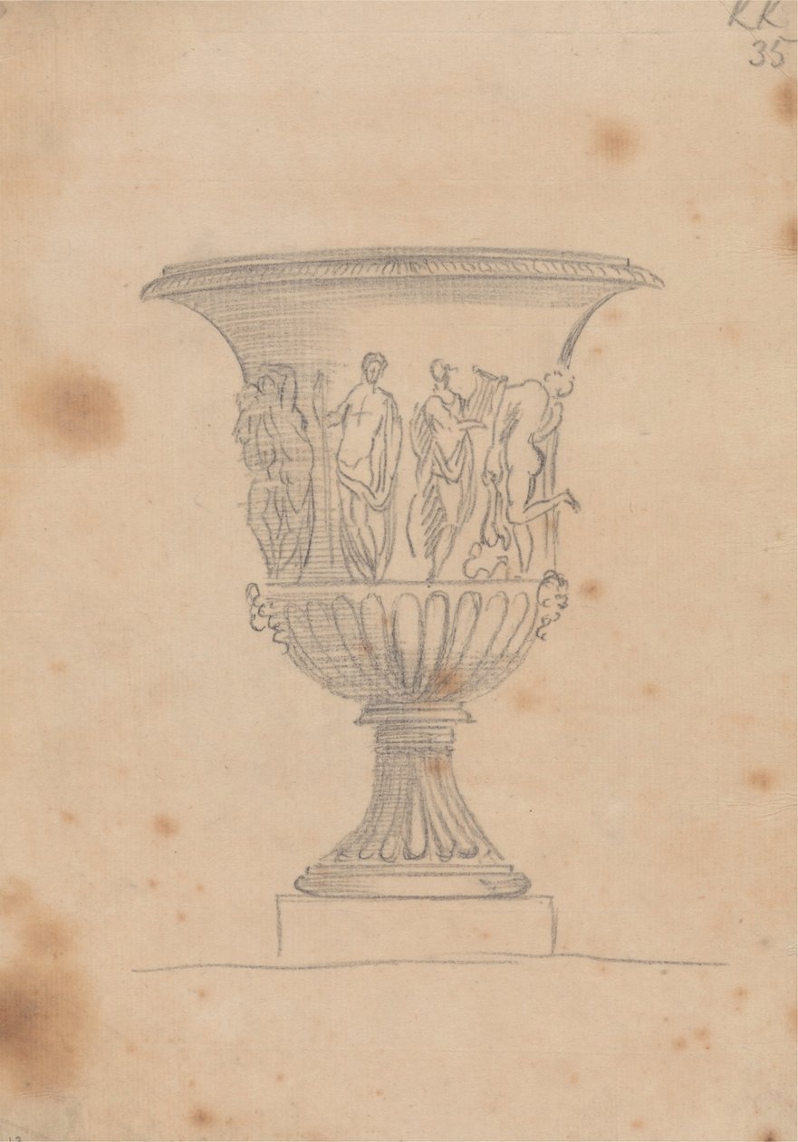 Urna autorstwa John Robert Cozens