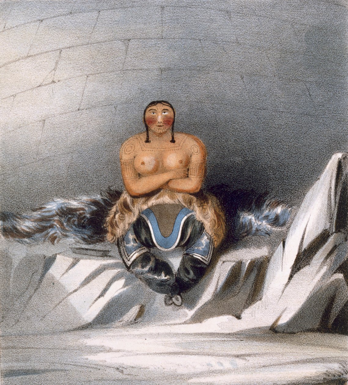 Kemig, młoda tubynka, 1835 autorstwa John Ross