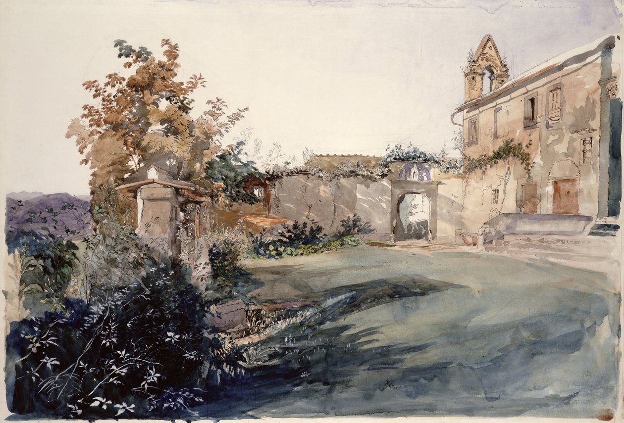 Ogród w San Miniato autorstwa John Ruskin