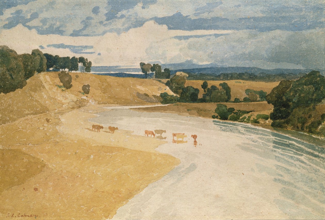 Na koszulkach w Rockcliffe autorstwa John Sell Cotman