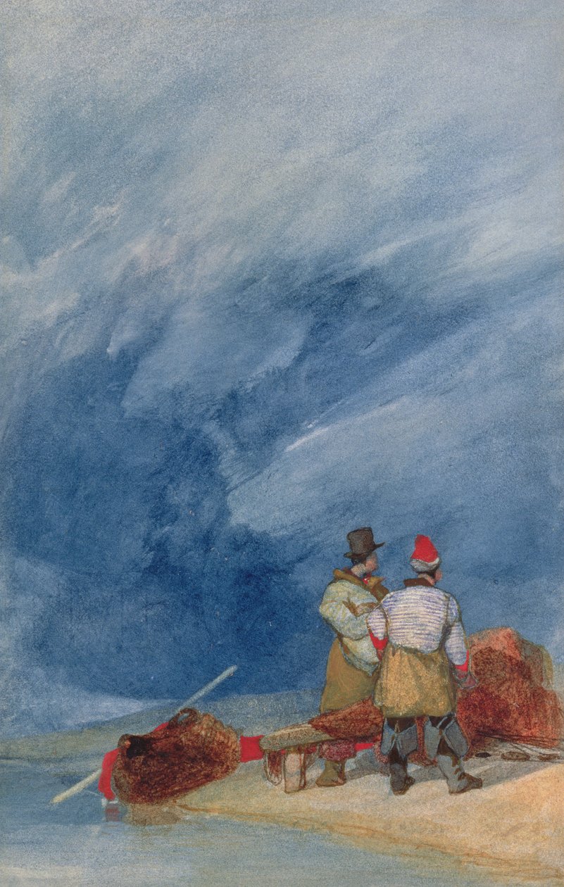 Burzowa pogoda, ok. 1831-3 autorstwa John Sell Cotman