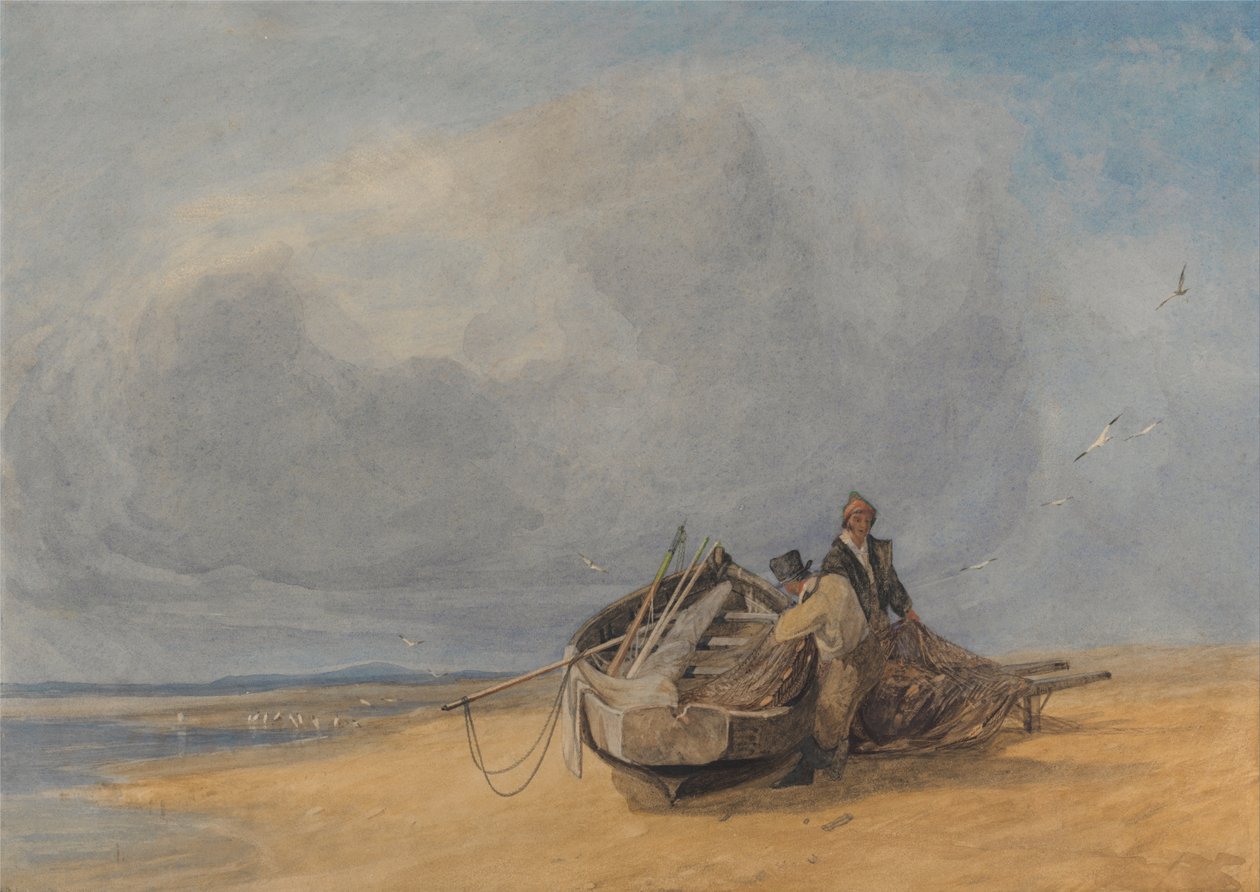 Yarmouth Sands, Norfolk autorstwa John Sell Cotman