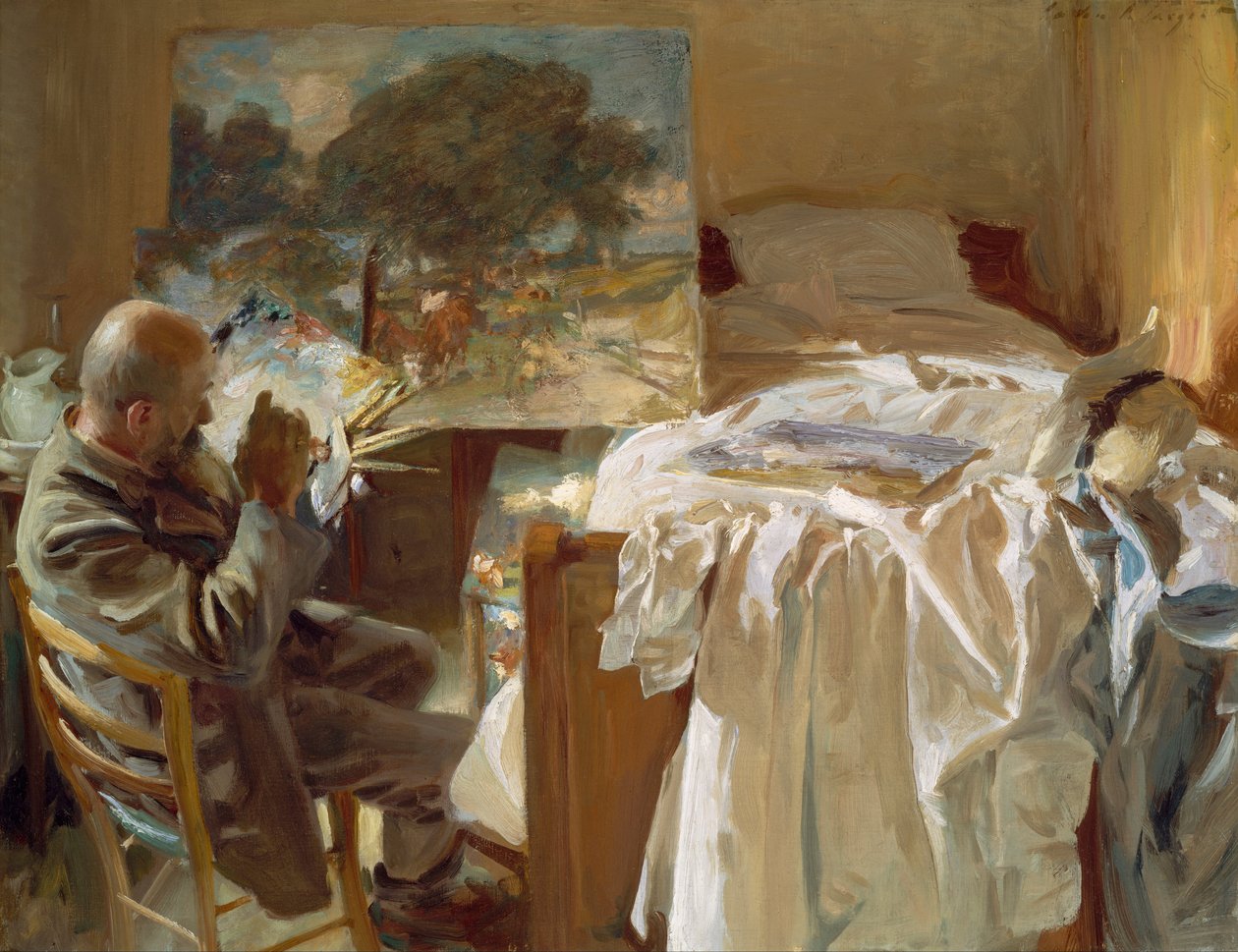 Artysta w swojej pracowni autorstwa John Singer Sargent