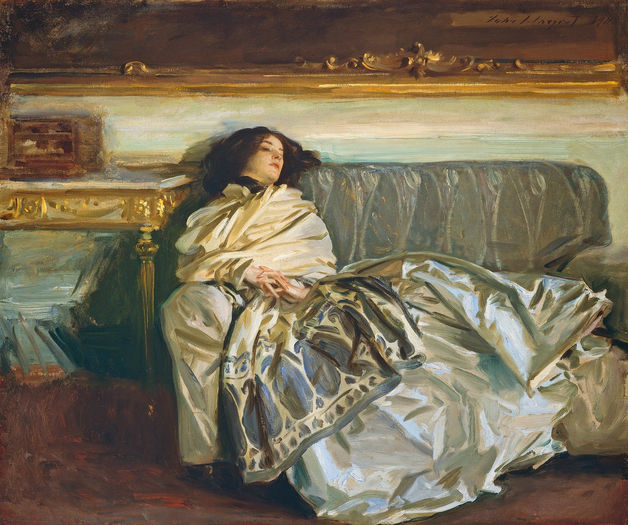 Nonchaloir (Repose), 1911 autorstwa John Singer Sargent