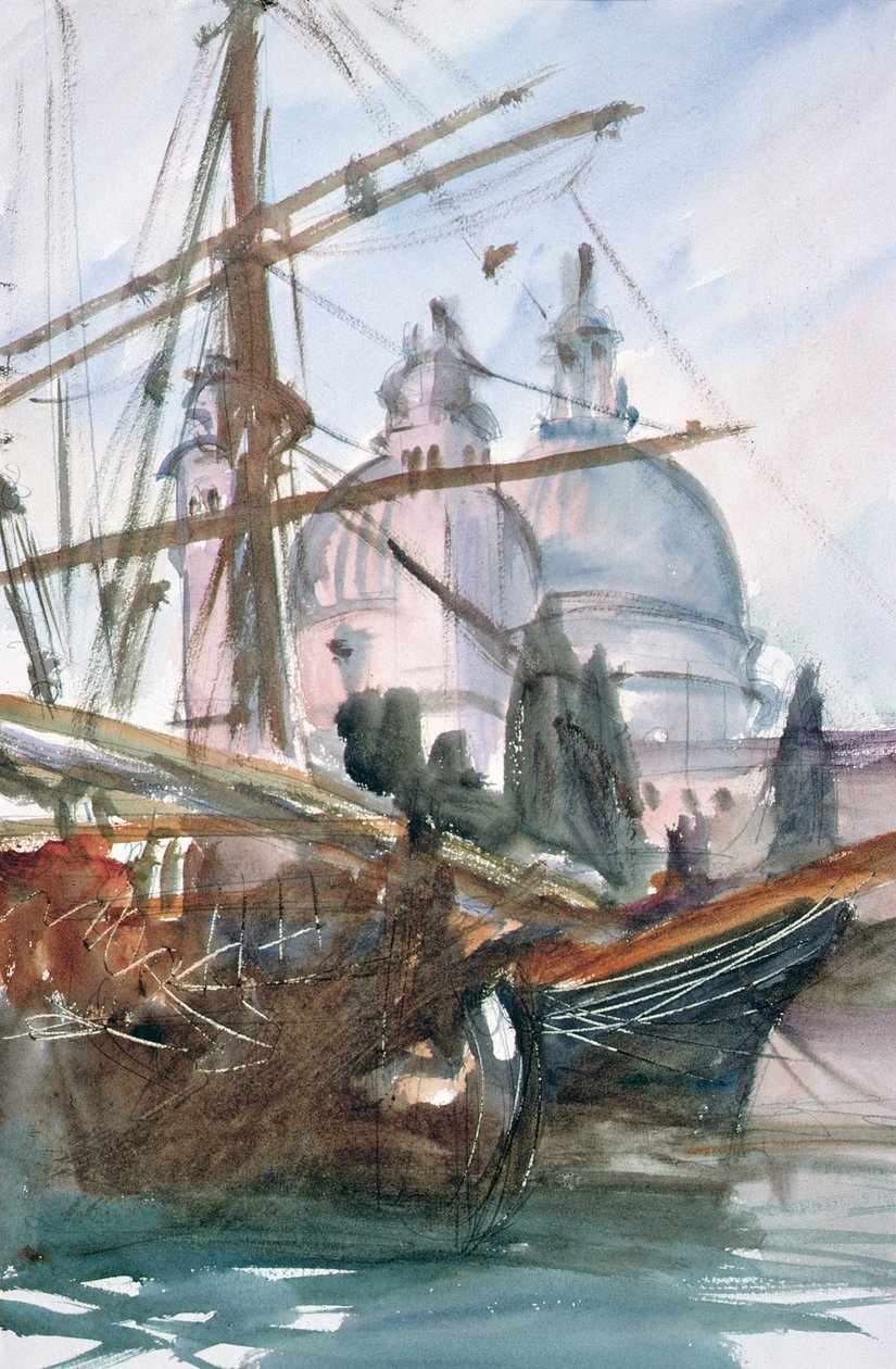 سانتا ماریا ډیلا سلام، د وینس پولی autorstwa John Singer Sargent