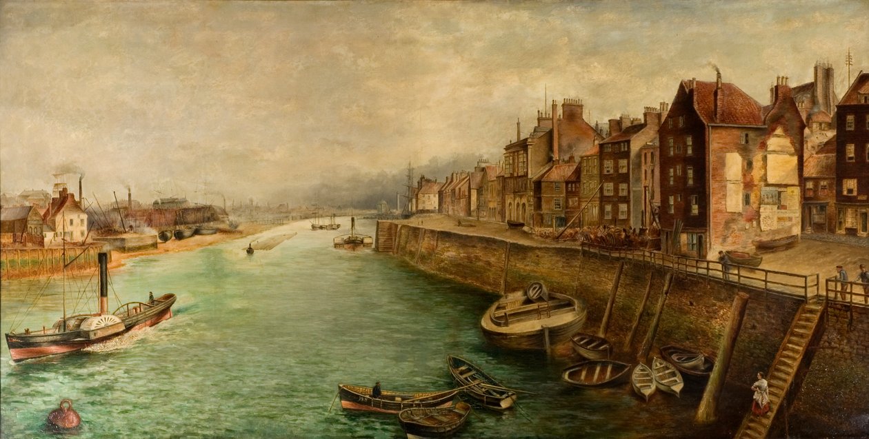 Niskie nabrzeże, Sunderland, 1888 r. autorstwa John Smith 2