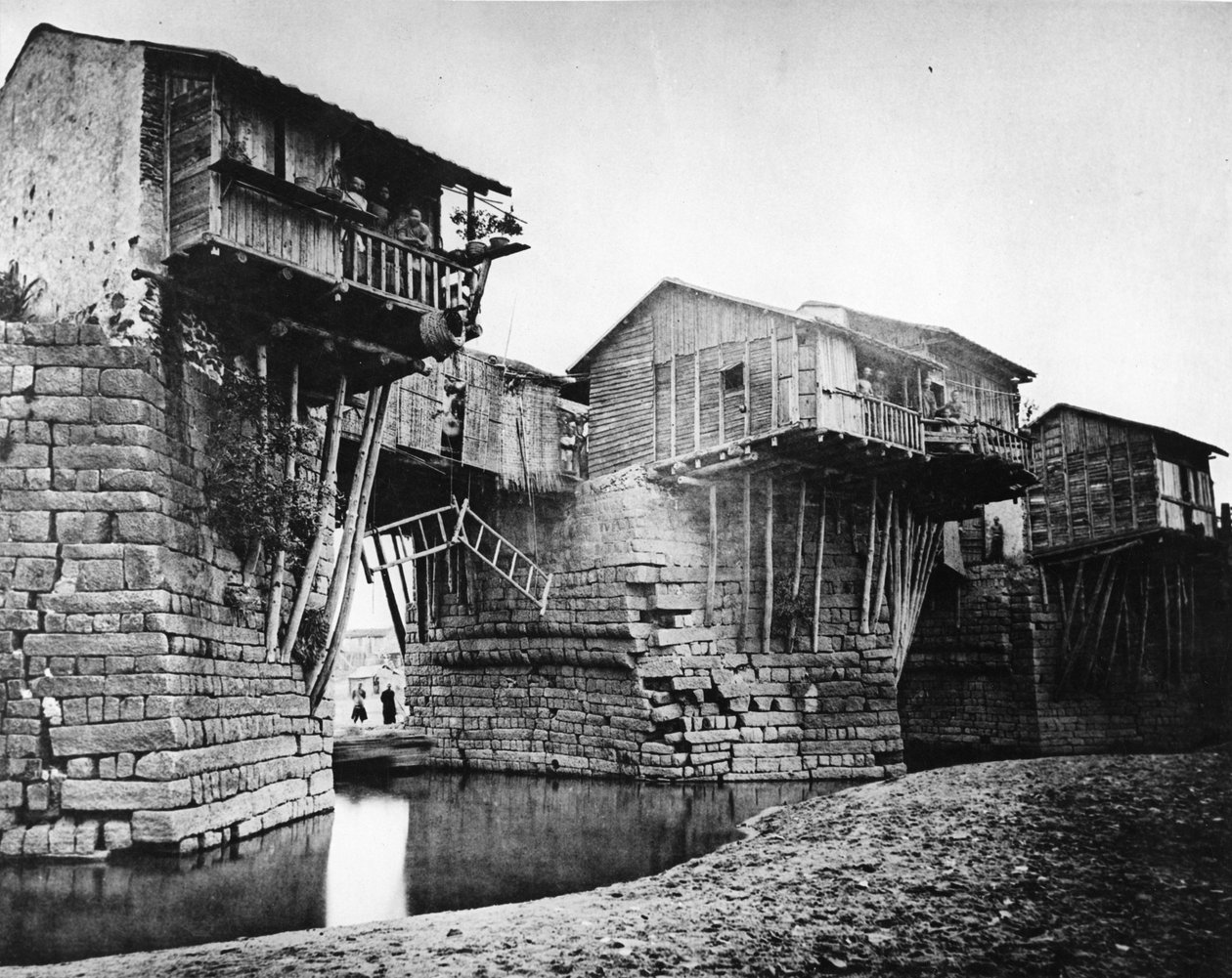 Most Chao-Chow-Fu, ok. 1870 r. autorstwa John Thomson