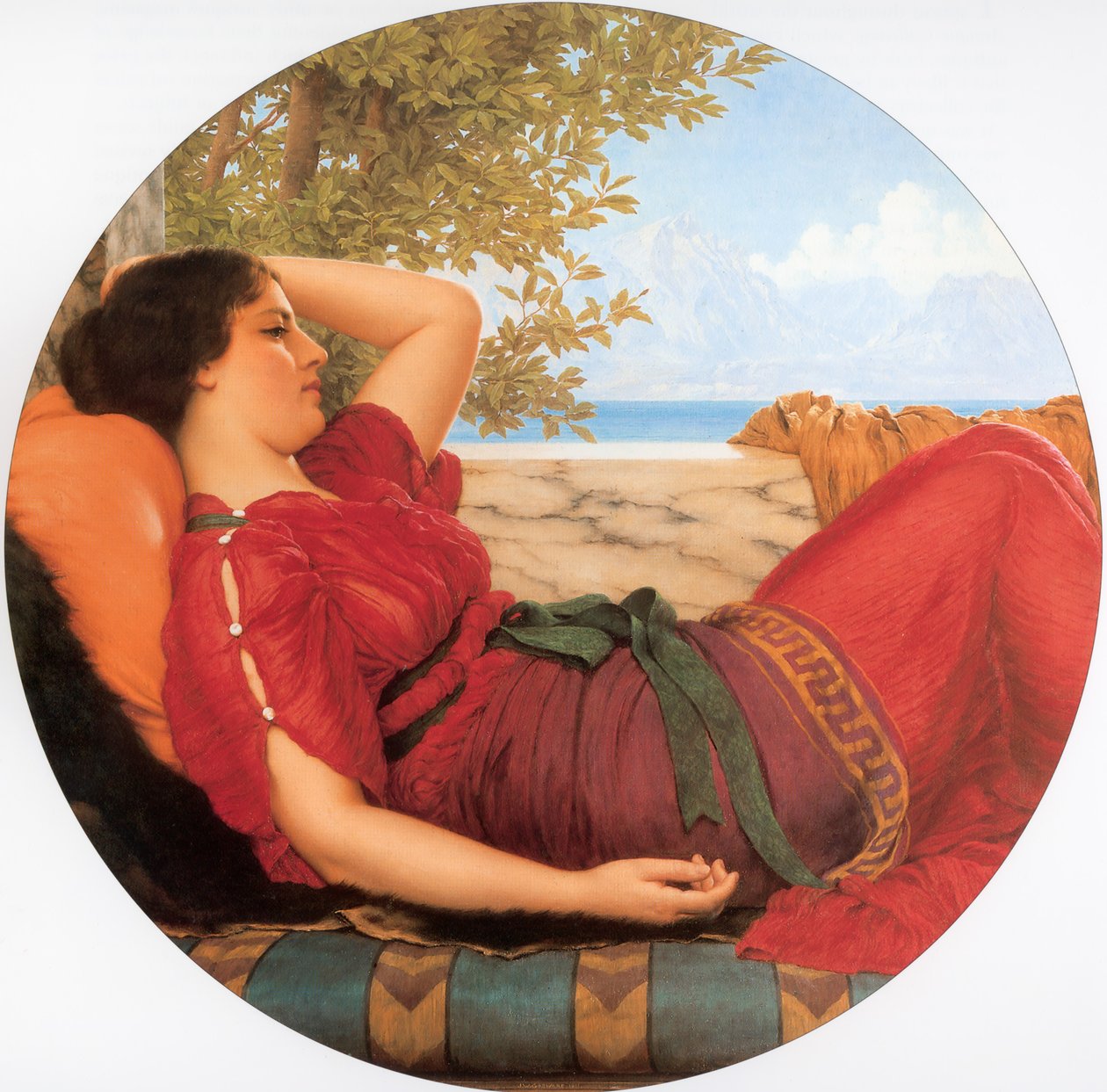 W Krainach Fancyn autorstwa John William Godward