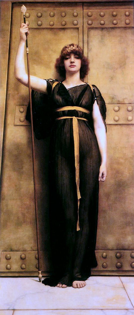 Kapłanka autorstwa John William Godward