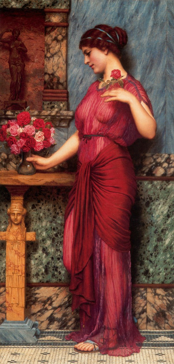 Ofiara dla Wenus autorstwa John William Godward