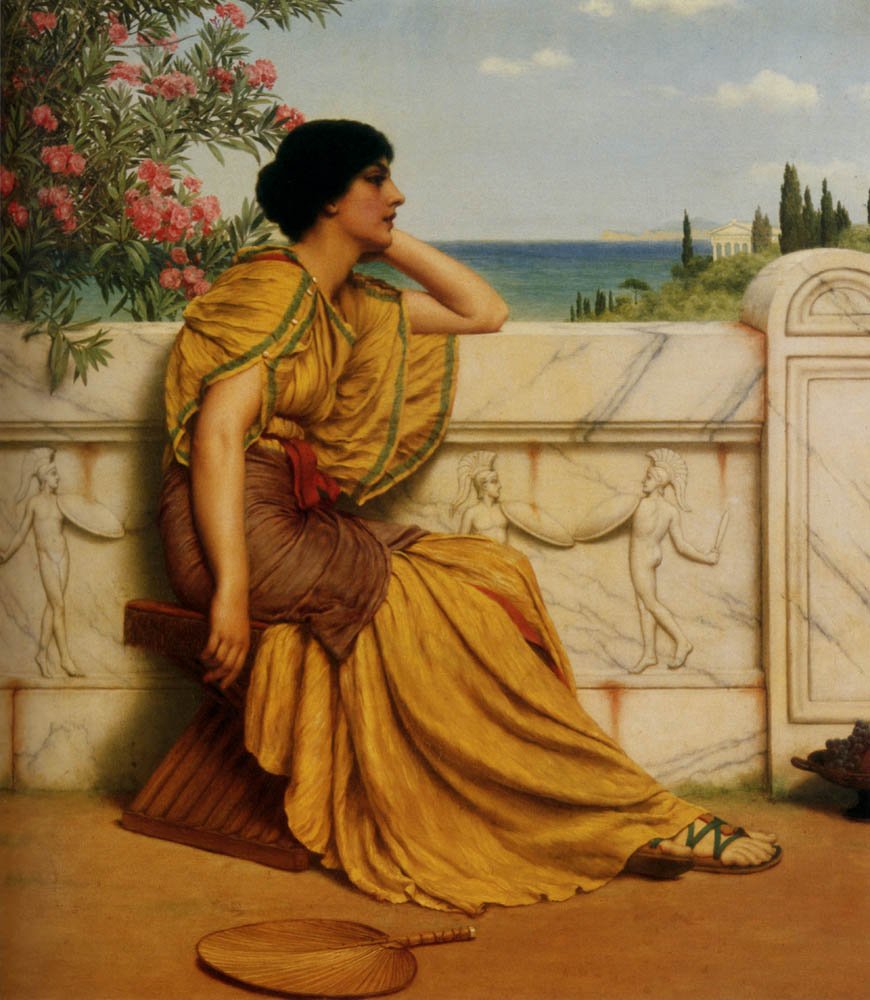 Godziny wolne autorstwa John William Godward