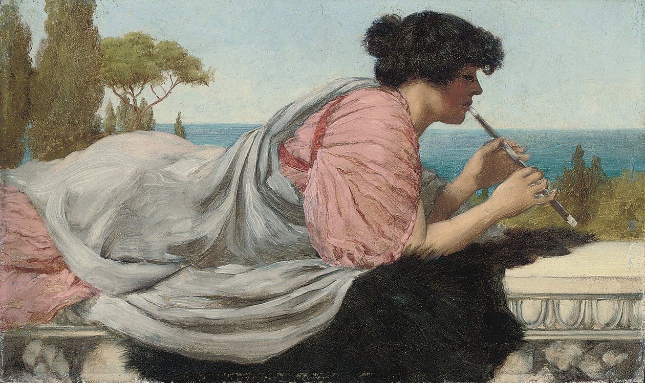 Nieznany obraz autorstwa John William Godward