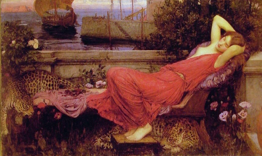 Ariadnen autorstwa John William Waterhouse