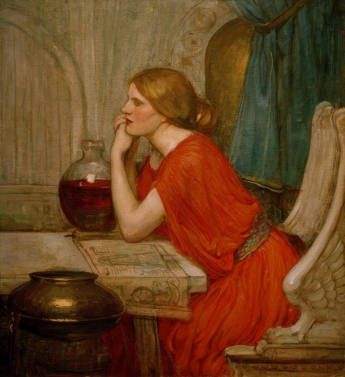 cyrk autorstwa John William Waterhouse