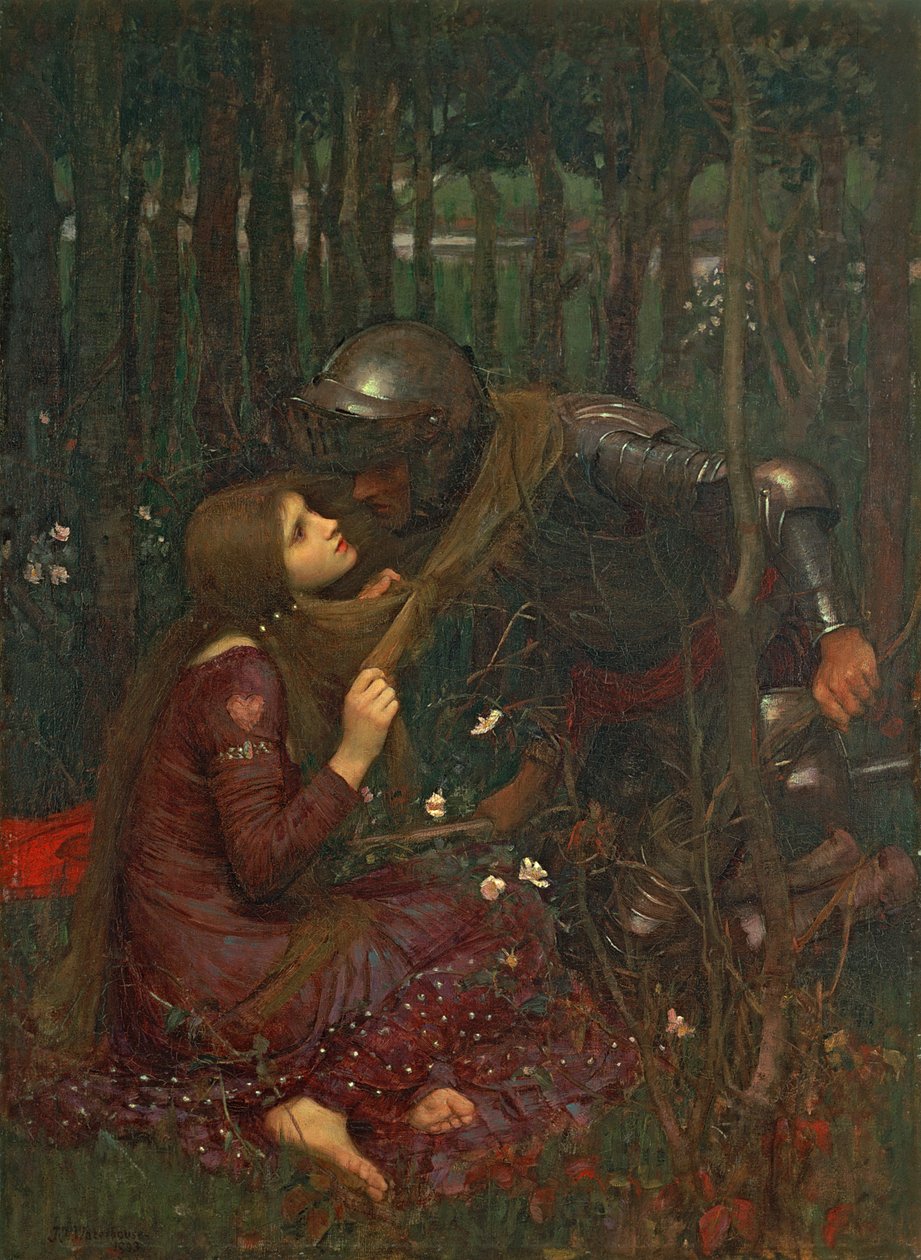 Piękna Pani bez podziękowania, 1893 autorstwa John William Waterhouse