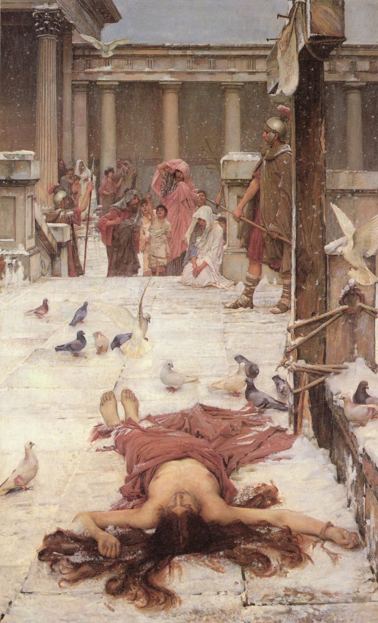Święta Eulalia autorstwa John William Waterhouse