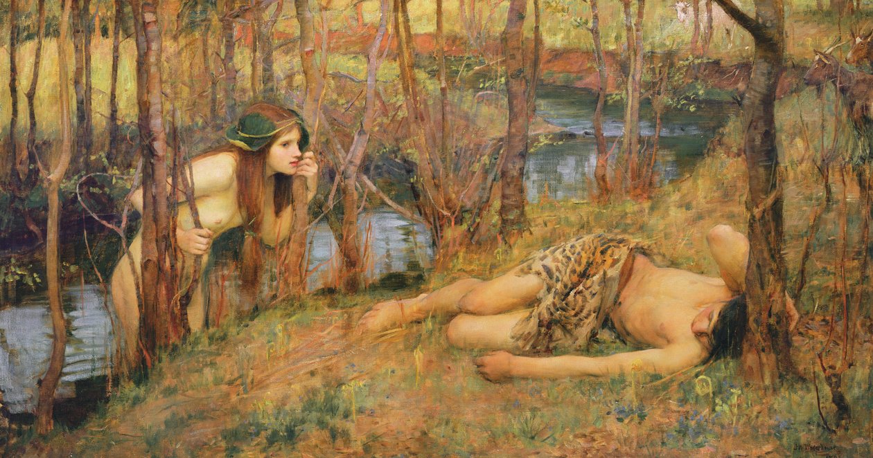 Najada, 1893 autorstwa John William Waterhouse