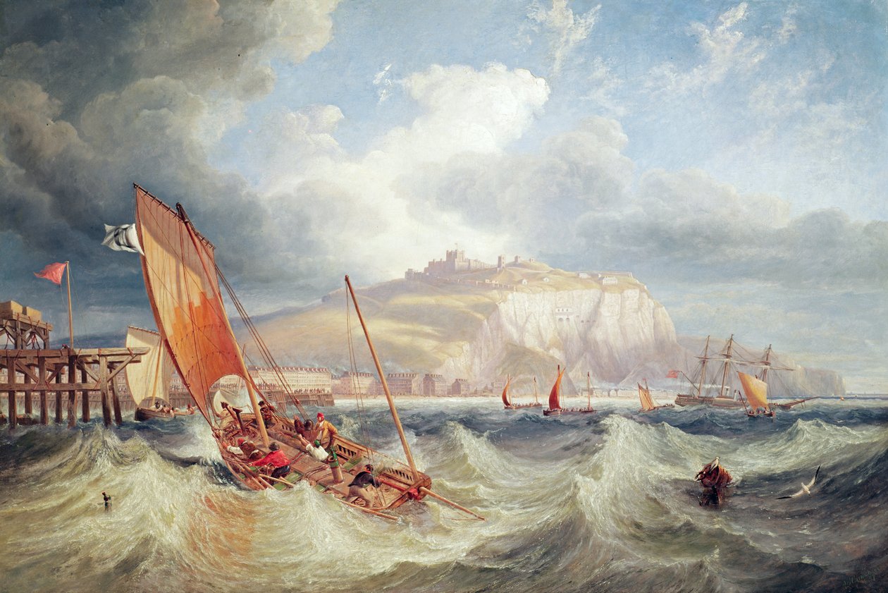 Dover, 1857 autorstwa John Wilson Carmichael