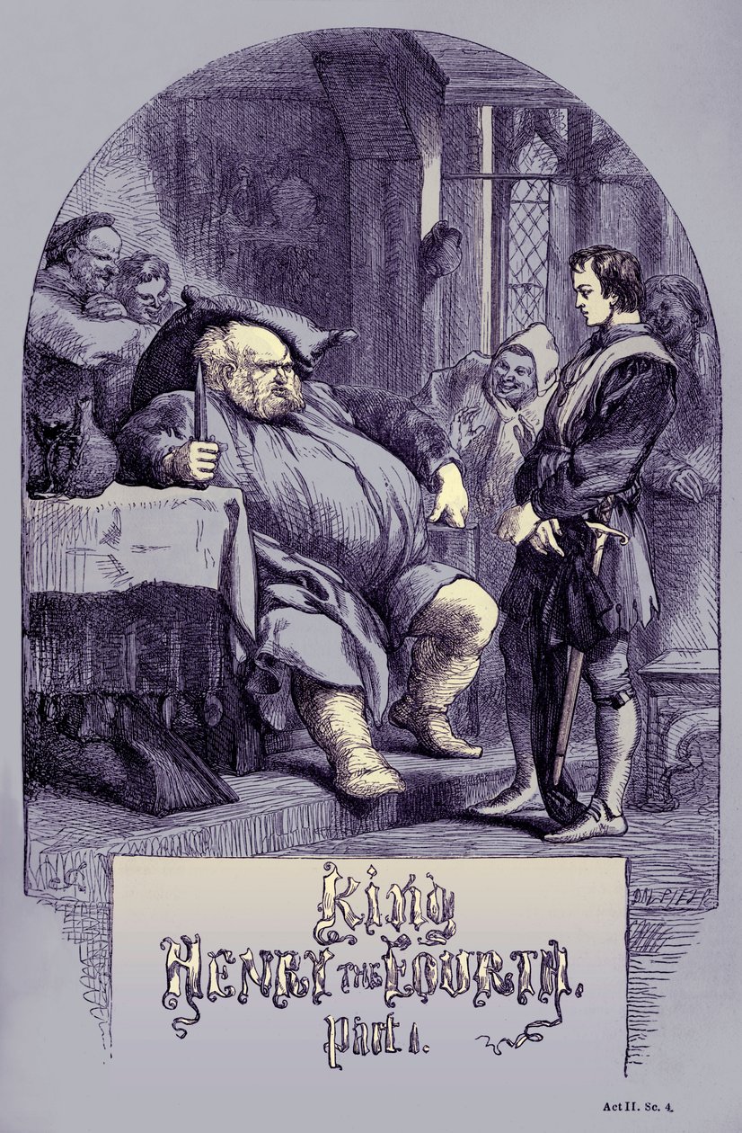 Król Henryk IV autorstwa John (after) Gilbert