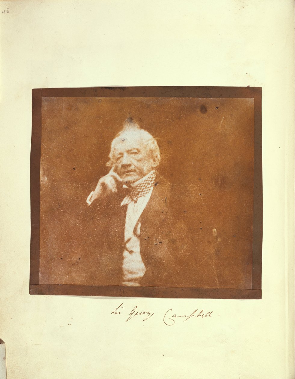 Sir George Campbell autorstwa John Adamson