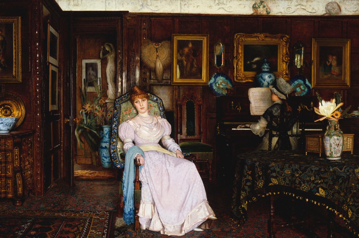 Słodki dom autorstwa John Atkinson Grimshaw