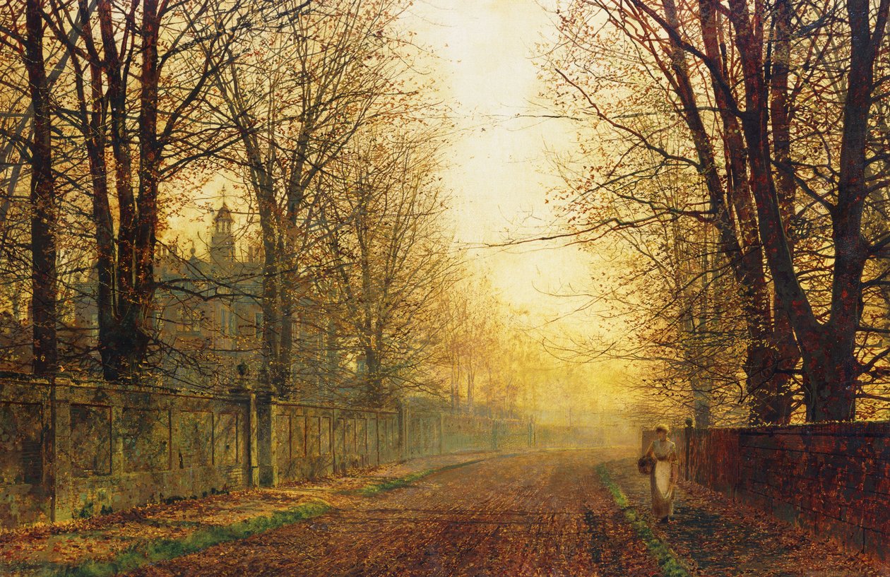 Złota Chwała Jesieni, autorstwa John Atkinson Grimshaw