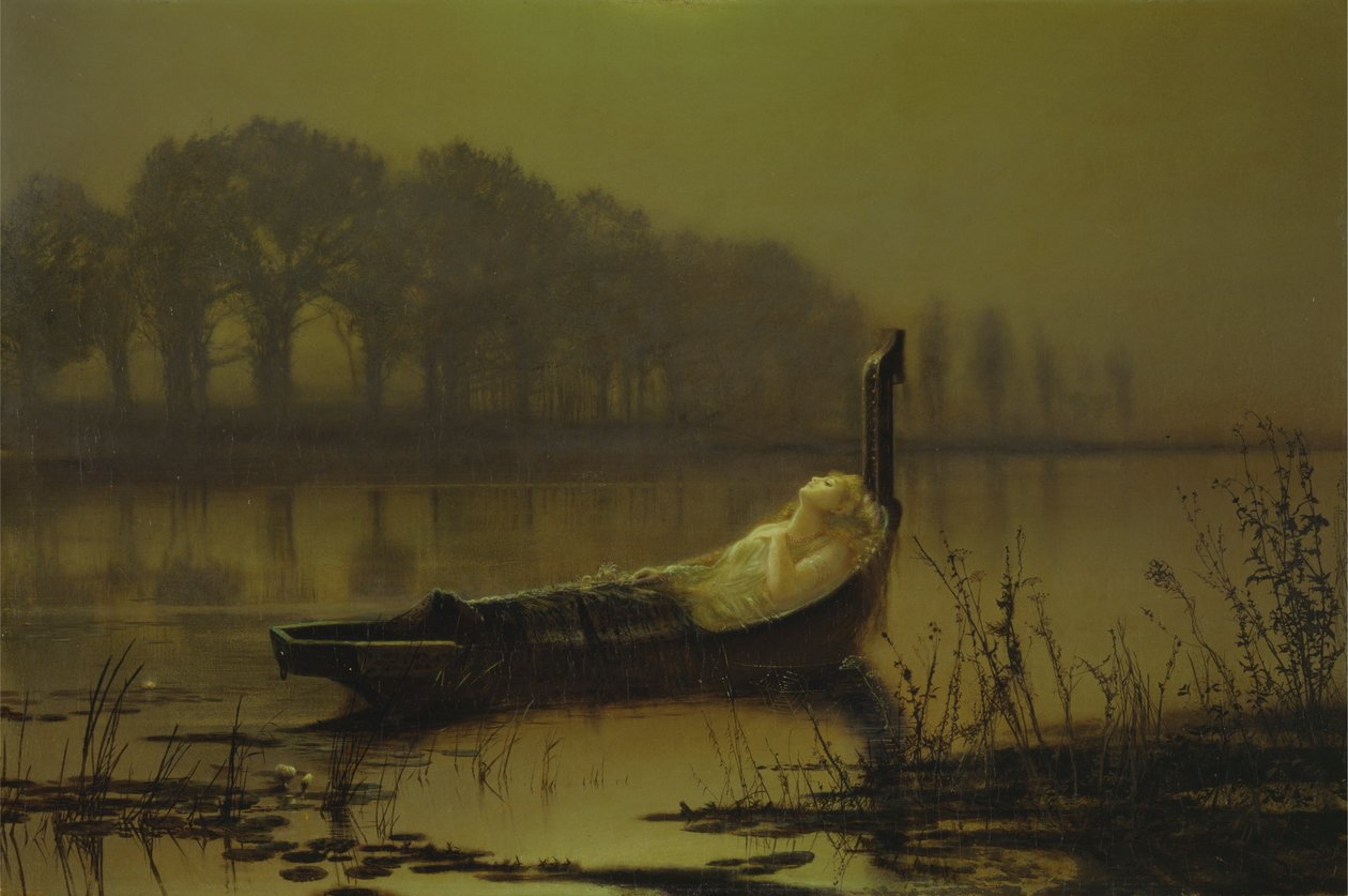 „Pani z Shalott” autorstwa John Atkinson Grimshaw
