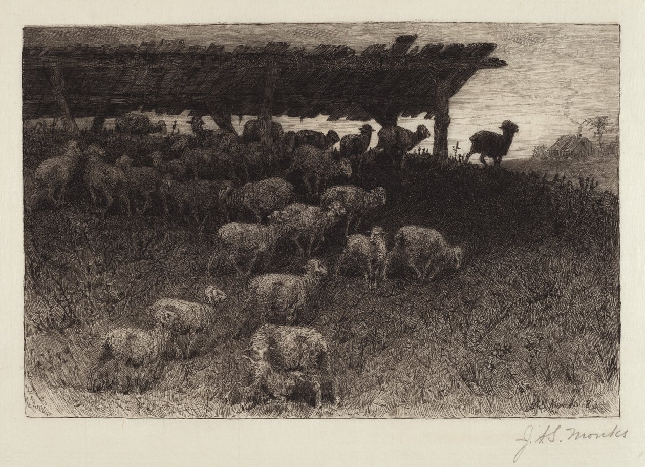 Zmierzch autorstwa John Austin Sands Monks