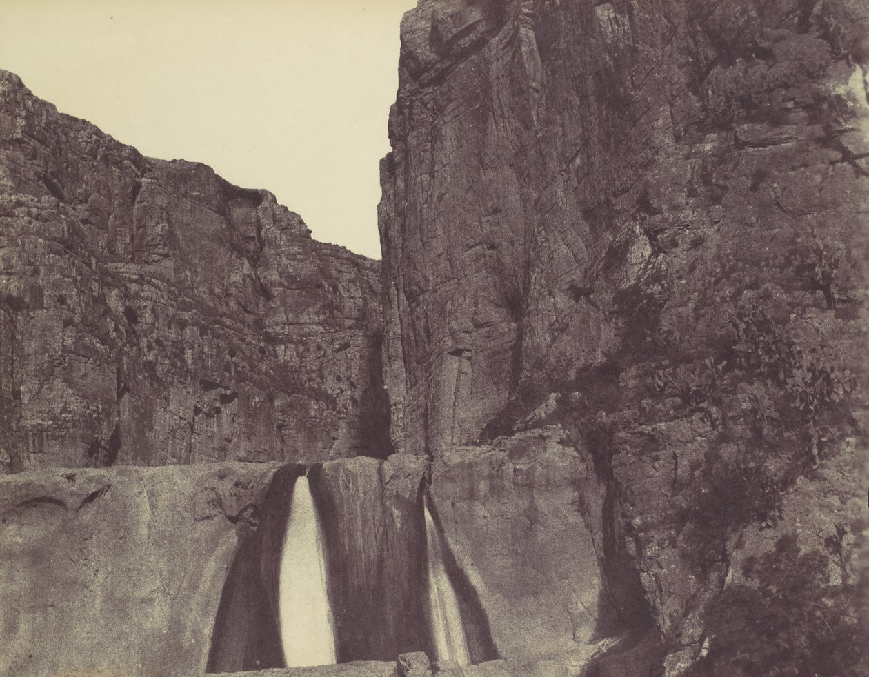 Wodospad, Konstantyn, 1856. autorstwa John Beasley Greene