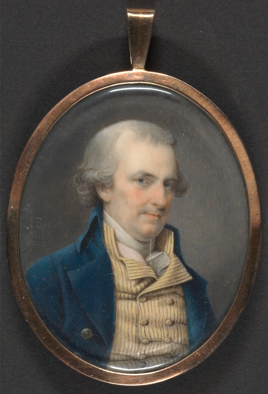 Portret dżentelmena autorstwa John Bogle