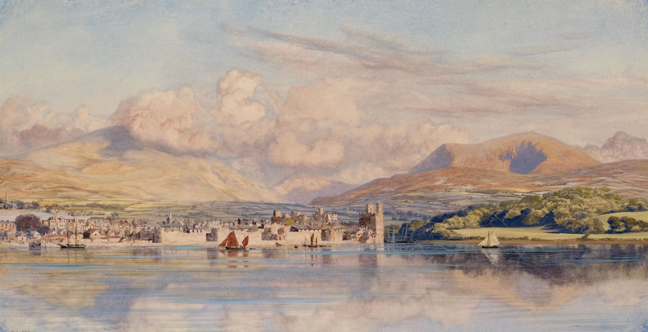 Caernarvon autorstwa John Brett