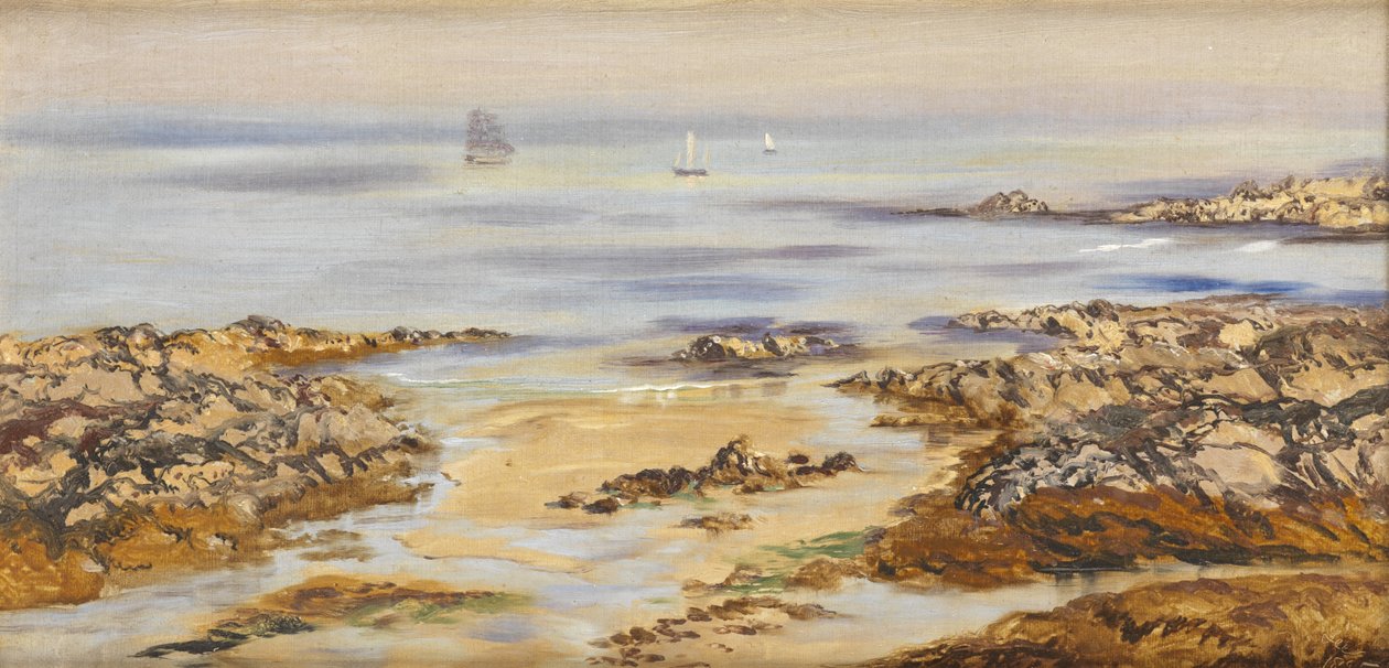 Lee Cove Sands autorstwa John Brett