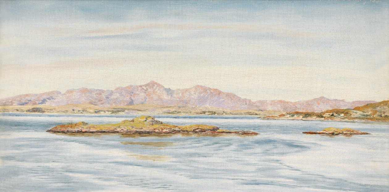 Wzgórza Morven, 1885 autorstwa John Brett