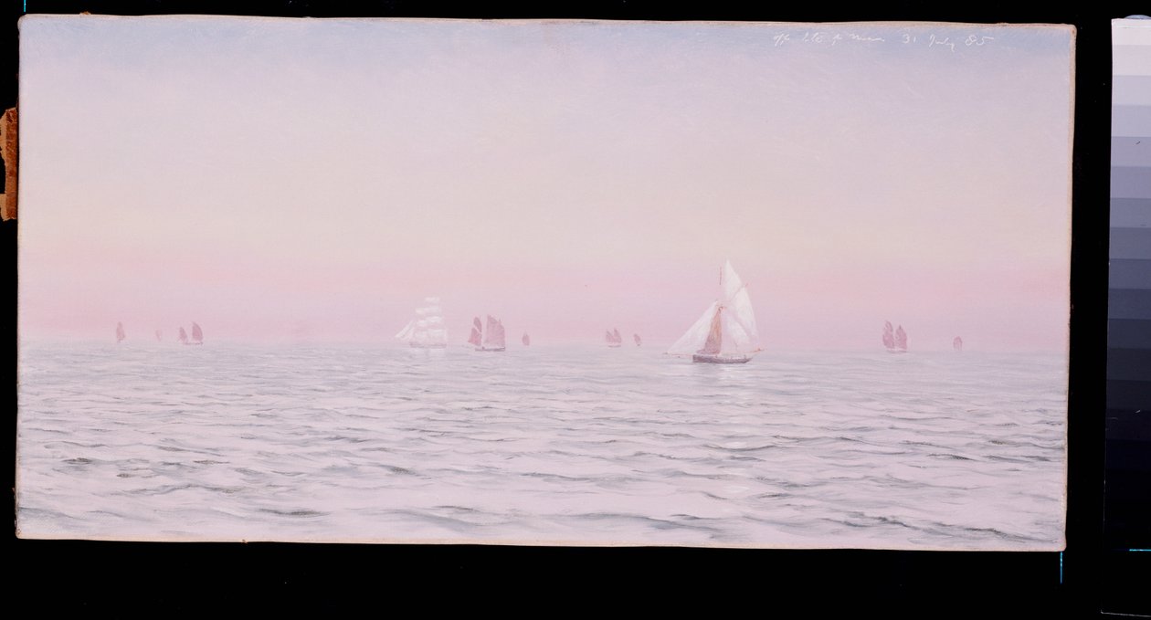 Off the Isle of Man, 1885 autorstwa John Brett